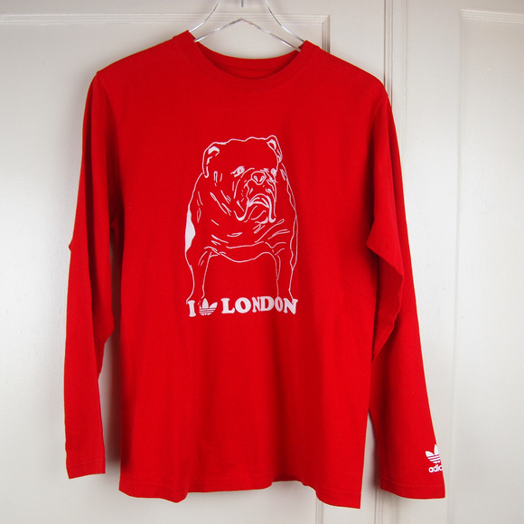 adidas bulldog t shirt